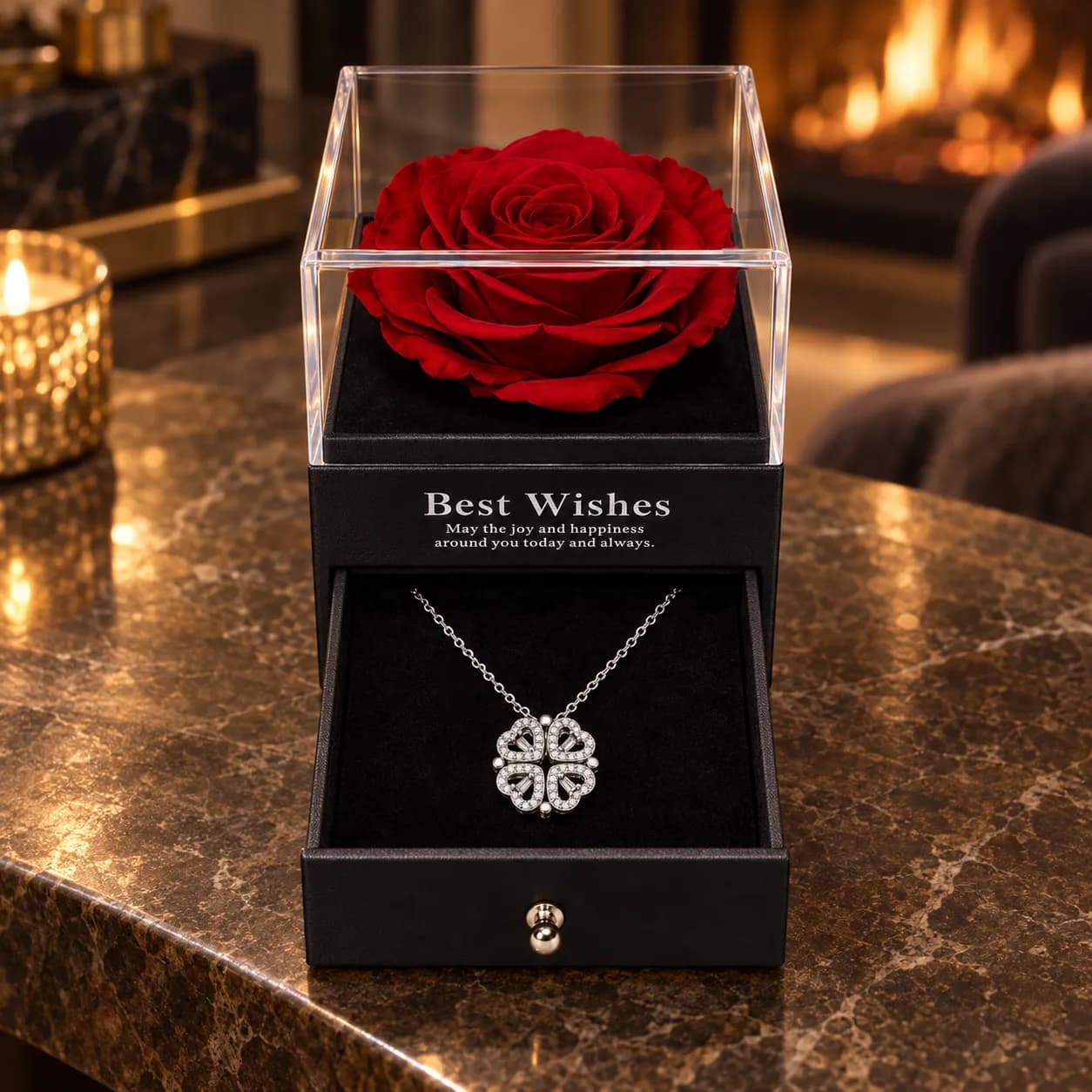 Crystal Eternal Rose