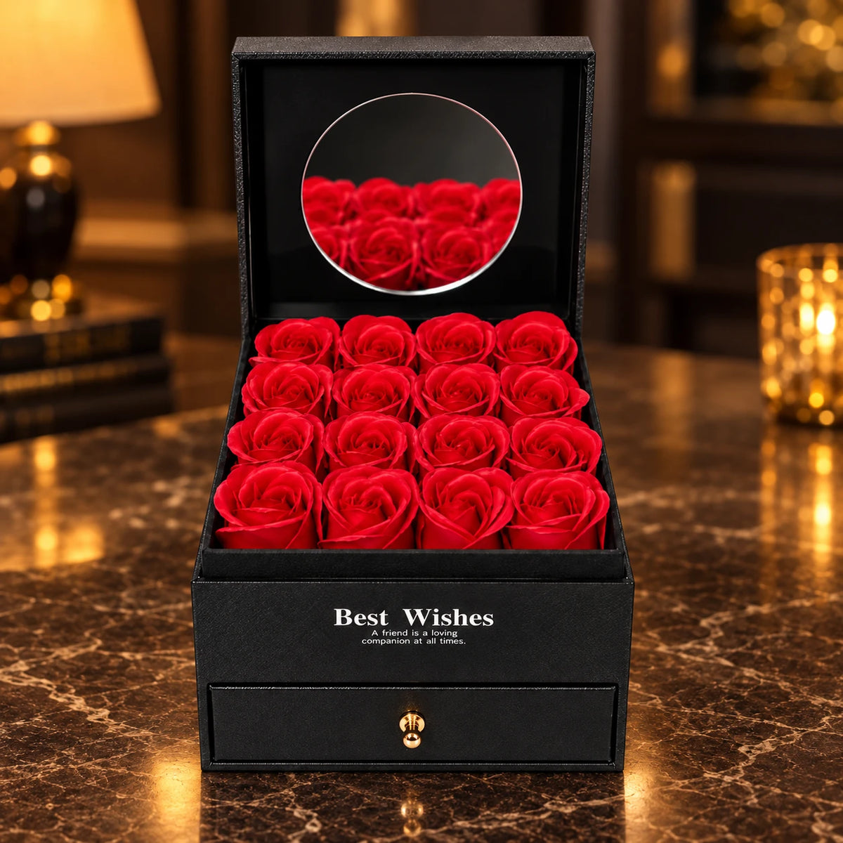 Midnight Mirror · 16 Roses