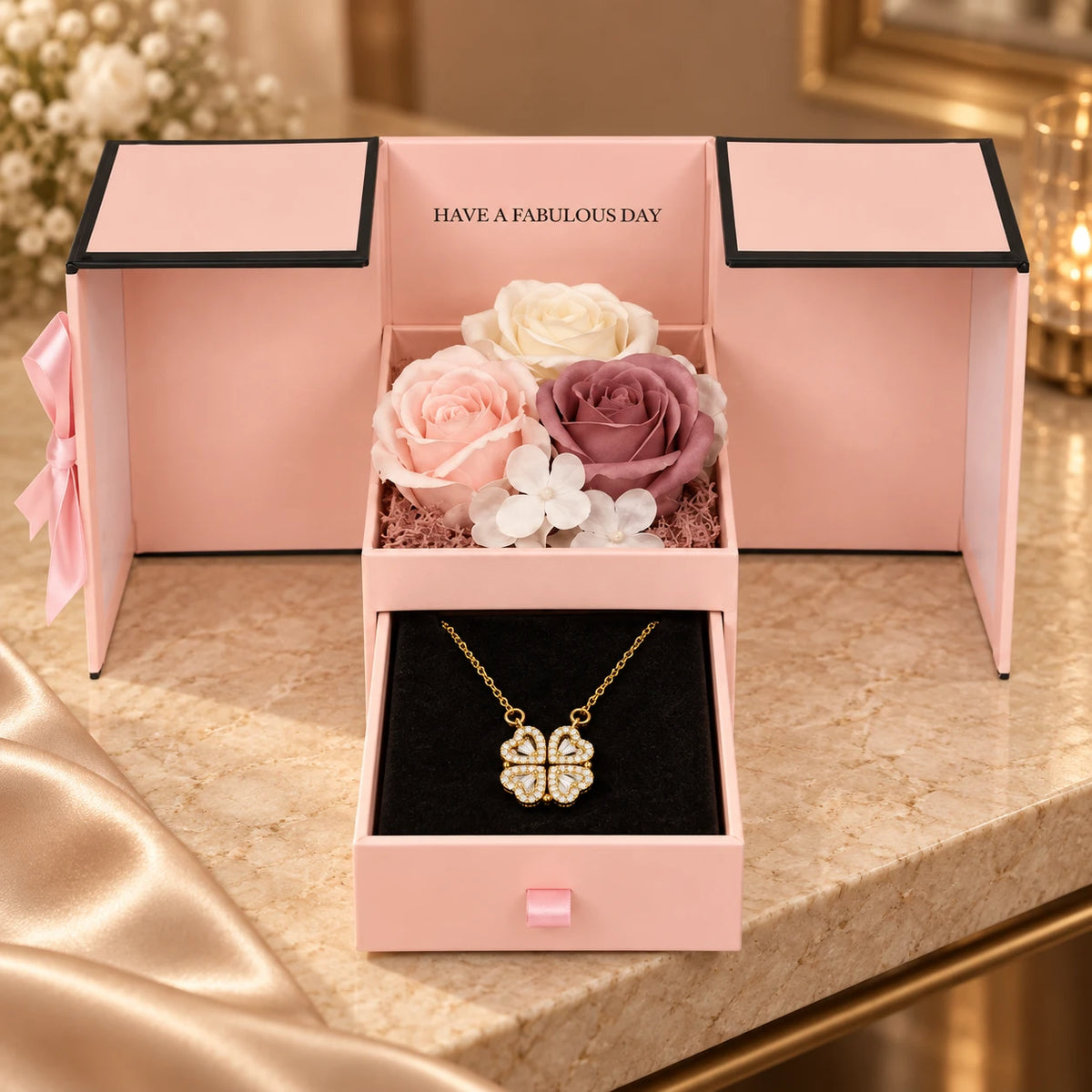 Eternal Hearts · Gold / Blush Romance · Pink